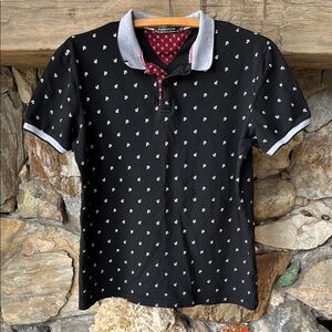 Vintage Nautical Polo Shirt Boys XL